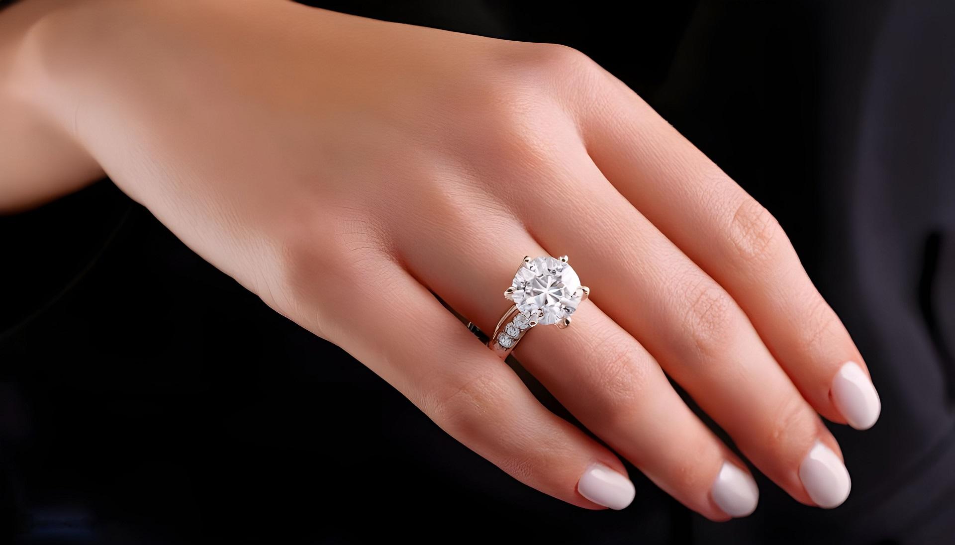 Eheringe aus Gold mit Diamantbesatz

