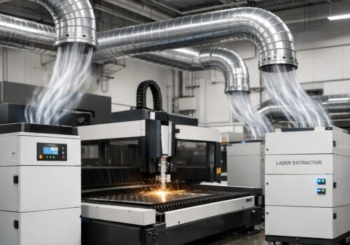 Staub und Rauch am Arbeitsplatz: Wie moderne Technik für frische Luft sorgt